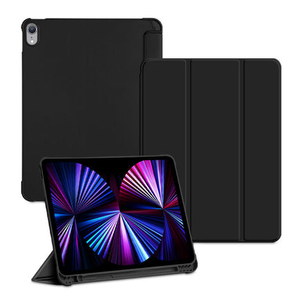 Soft TPU Protective Tablet Cover with Pencil Holder iPad Case Cover