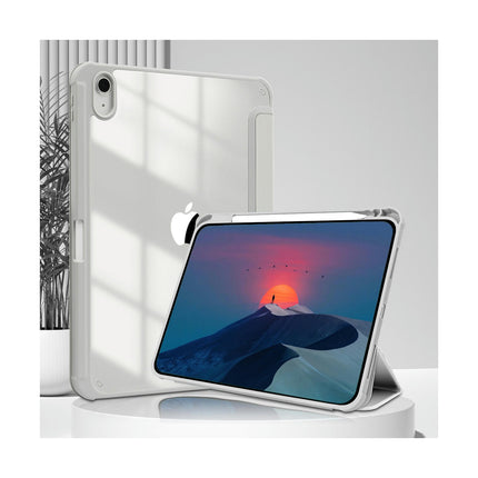 iPad Case Cover with Y/Tri-fold Stand and Auto Wake/Sleep Pencil Holder