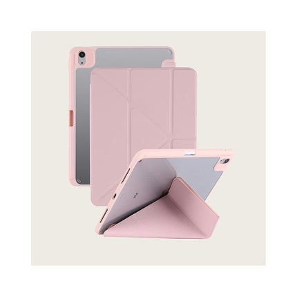 iPad Case Cover with Y/Tri-fold Stand and Auto Wake/Sleep Pencil Holder