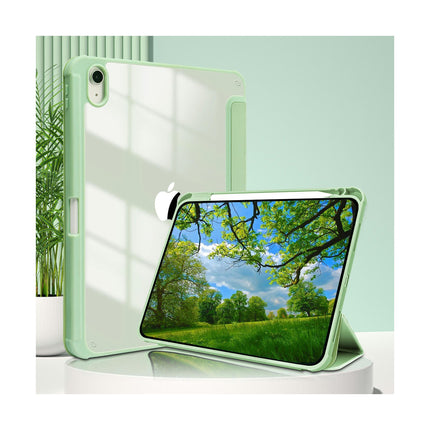 iPad Case Cover with Y/Tri-fold Stand and Auto Wake/Sleep Pencil Holder