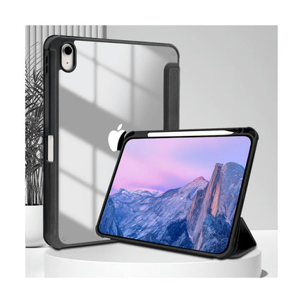 iPad Case Cover with Y/Tri-fold Stand and Auto Wake/Sleep Pencil Holder