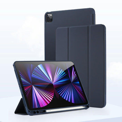 iPad Case Cover with Auto Wake/Sleep Pencil Holder Soft Protective Tablet Cover