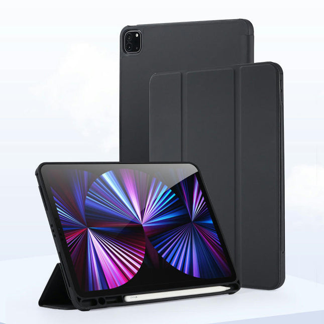 iPad Case Cover with Auto Wake/Sleep Pencil Holder Soft Protective Tablet Cover