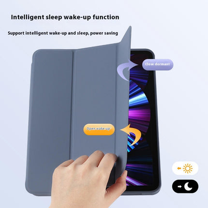 iPad Case Cover with Auto Wake/Sleep Pencil Holder Soft Protective Tablet Cover