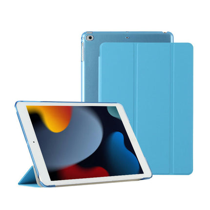 iPad Case Cover with Auto Wake/Sleep Tri-fold Leather Case