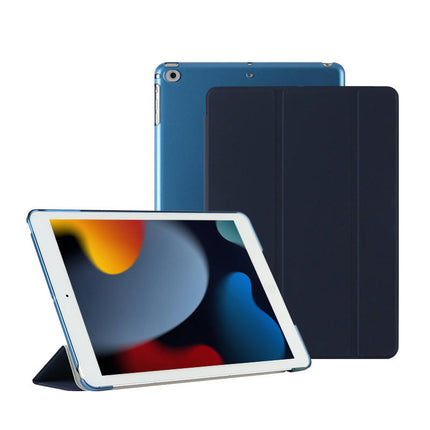 iPad Case Cover with Auto Wake/Sleep Tri-fold Leather Case