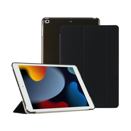 iPad Case Cover with Auto Wake/Sleep Tri-fold Leather Case