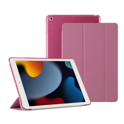 iPad Case Cover with Auto Wake/Sleep Tri-fold Leather Case