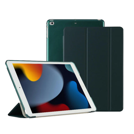 iPad Case Cover with Auto Wake/Sleep Tri-fold Leather Case