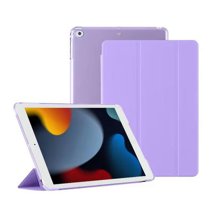 iPad Case Cover with Auto Wake/Sleep Tri-fold Leather Case