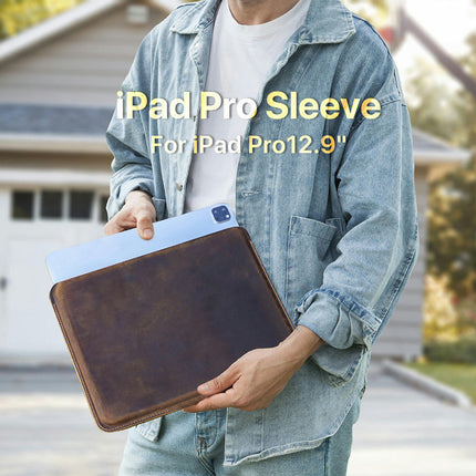 Leather iPad Case Cover Protective Tablet Cover-A