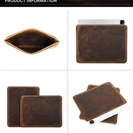 Leather iPad Case Cover Protective Tablet Cover-A