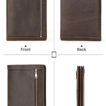 Leather iPad Case Cover with Card Holder Protective Tablet Cover-A