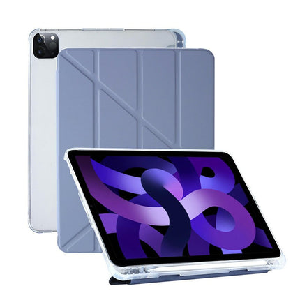 Y/Tri-fold Stand and Auto Sleep/Wake iPad Case Cover Protective Tablet Cover