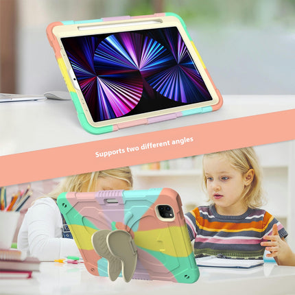 iPad Case Cover for Kids Protective Tablet Cover with Pencil Holder-A