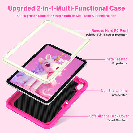 Cute Protective Tablet Cover for Kids iPad Case Cover with Stand-A