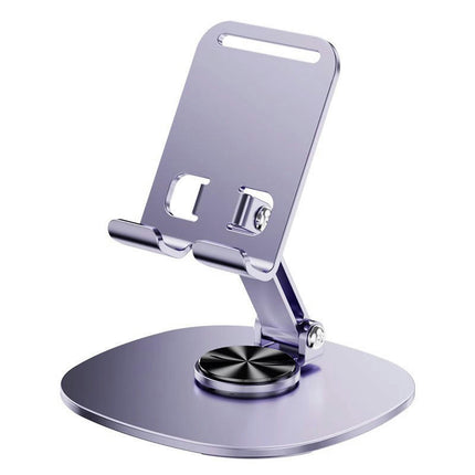 Adjustable Alloy Phone Tablet Holder Foldable Swivel Desktop Holder