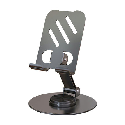 Fully Adjustable Foldable Desktop Phone Holder Dock 360¡ã Rotating Metal Phone Holder