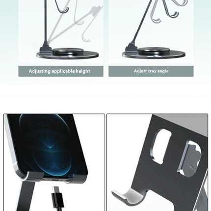 Aluminum Alloy Adjustable Mobile Phone and Tablet Holder Stand