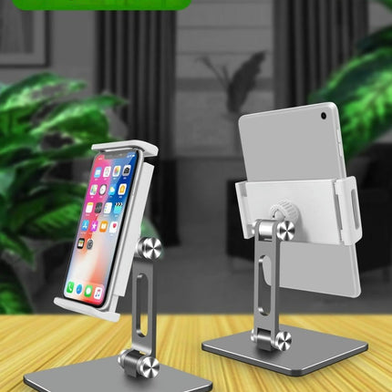 Adjustable Tablet Phone Holder 360 Degree Swivel Angle Rotation for Tab and Phone