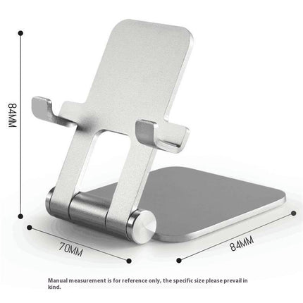 Aluminum Alloy Phone Stand Desktop Tablet Pc Universal Folding Lift Adjustable Simple