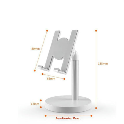 Office Swivel Aluminum Alloy Home Mobile Tablet Stand Adjustable Desktop Holder