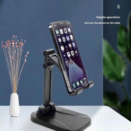 Mobile Phone Stand Desktop Multi-Function Folding Lift Support Stand ipad Tablet Universal Shelf