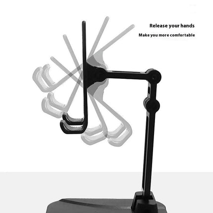 Mobile Phone Stand Desktop Multi-Function Folding Lift Support Stand ipad Tablet Universal Shelf