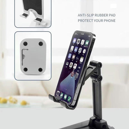 Mobile Phone Stand Desktop Multi-Function Folding Lift Support Stand ipad Tablet Universal Shelf