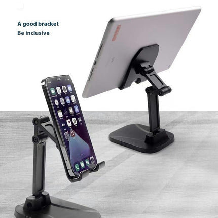 Mobile Phone Stand Desktop Multi-Function Folding Lift Support Stand ipad Tablet Universal Shelf