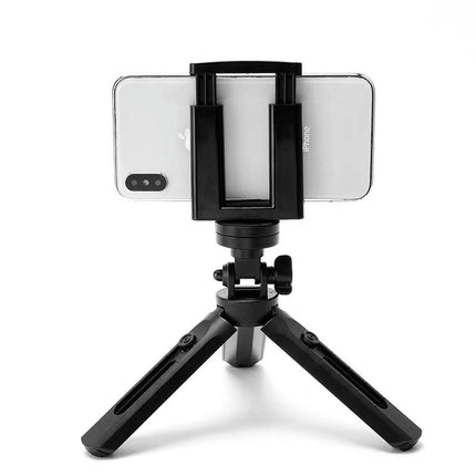 Small Tripod for iPhone Lightweight Desktop Mini Tripod for Phone Compatible with Cellphone Camera