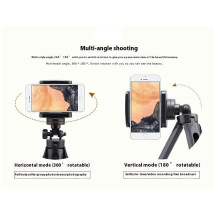 Small Tripod for iPhone Lightweight Desktop Mini Tripod for Phone Compatible with Cellphone Camera