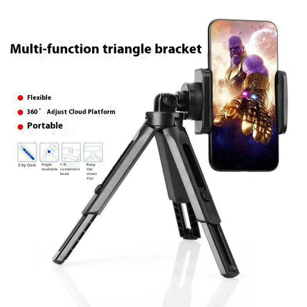 Retractable Small Phone Camera Mobile Photography Bracket Desktop Tripod