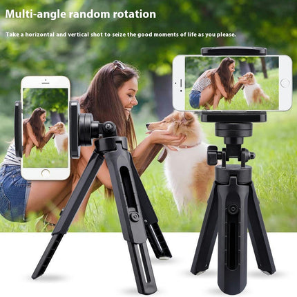 Retractable Small Phone Camera Mobile Photography Bracket Desktop Tripod