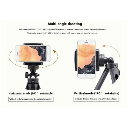 Retractable Small Phone Camera Mobile Photography Bracket Desktop Tripod