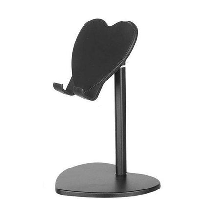 Tablet Mount for Desk - Retractable Heart Shaped Lazy Phone Tablet Holder