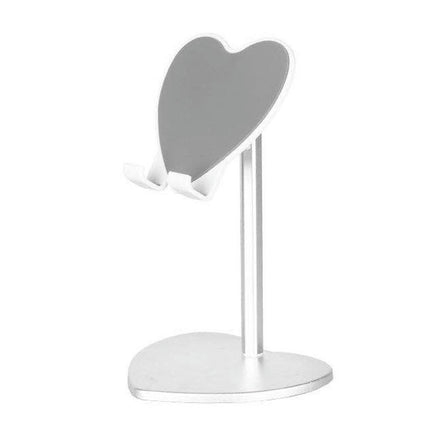 Tablet Mount for Desk - Retractable Heart Shaped Lazy Phone Tablet Holder