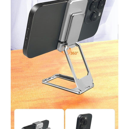 Clip Folding Phone Holder 360 Degree Rotation Stand Magic Ring Buckle Holder