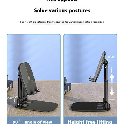 Portable Mini Foldable Desktop Stand Multi-Function Adjustable Phone Holder