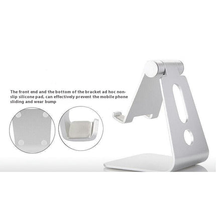 Fully Adjustable Foldable Desktop Phone Holder Cradle Dock Portable Phone Holder