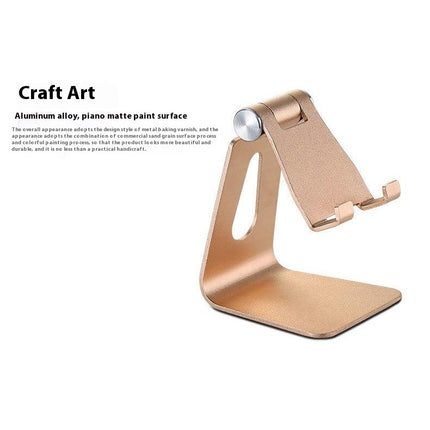 Aluminum Alloy Desktop Tablet Universal Folding Lift Adjustable Phone Holder