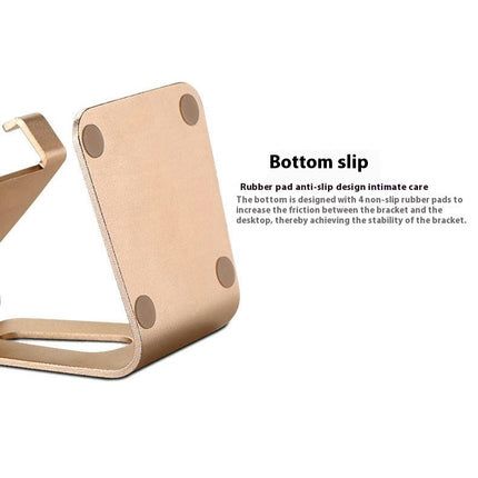 Aluminum Alloy Desktop Tablet Universal Folding Lift Adjustable Phone Holder