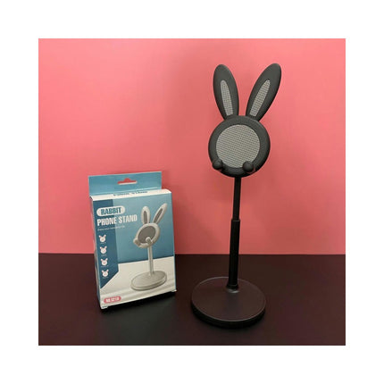 Cute Rabbit Universal Phone Holder Adjustable Height Desktop Holder