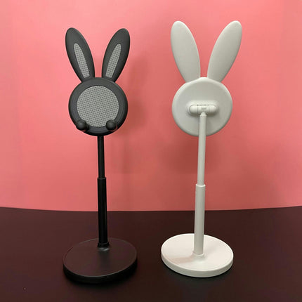 Cute Rabbit Universal Phone Holder Adjustable Height Desktop Holder