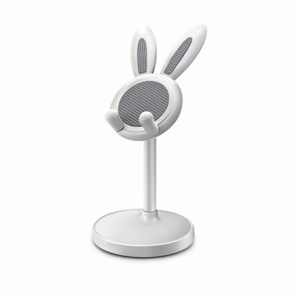 Cute Rabbit Universal Phone Holder Adjustable Height Desktop Holder