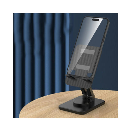 Foldable Phone Stand for Desk - Height Adjustable Holder Portable Phone Cradle