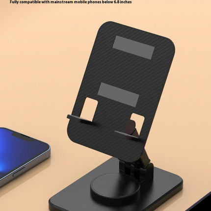 Foldable Phone Stand for Desk - Height Adjustable Holder Portable Phone Cradle