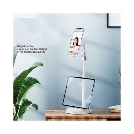 Mount for Desk Adjustable Height & Angle Rotating Desktop Phone Stand