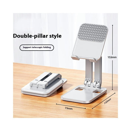 Mount for Desk Adjustable Height & Angle Rotating Desktop Phone Stand