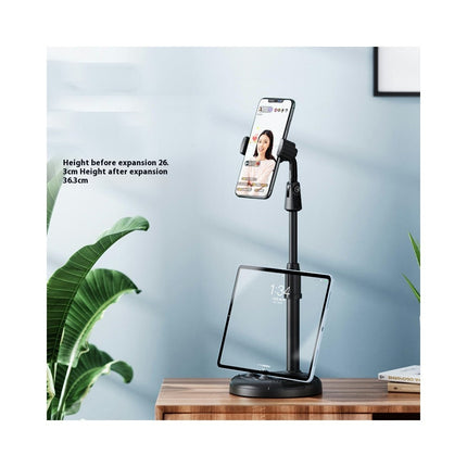 Mount for Desk Adjustable Height & Angle Rotating Desktop Phone Stand